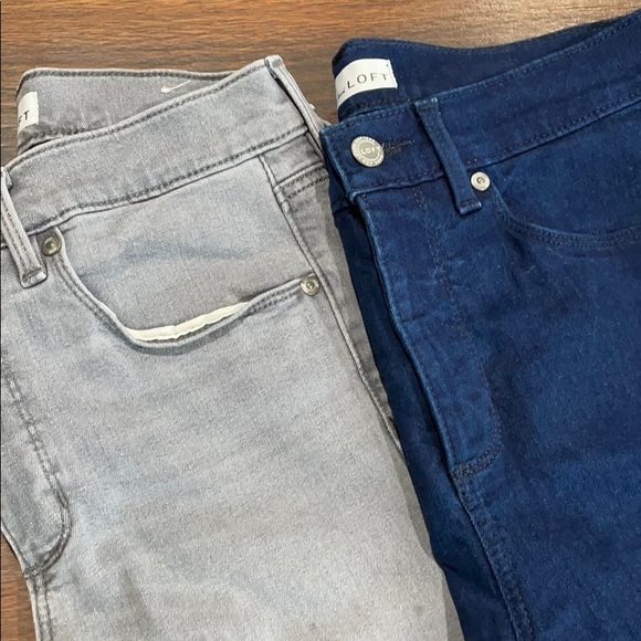 TWO LOFT High Waist Skinny Jeans Size 2 - Picture 4 of 9